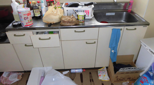 浜田市ゴミ部屋4
